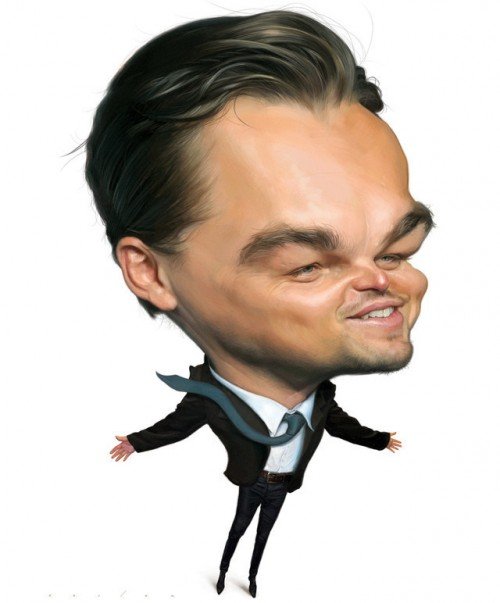 Leonardo-Dicaprio Caricature Image
